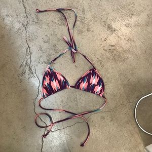 Rare vintage acacia swimwear bikini top size small